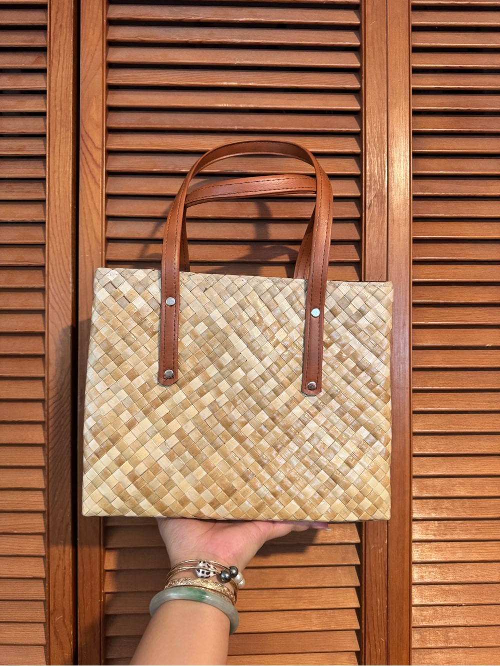 Papale piko lauhala bag